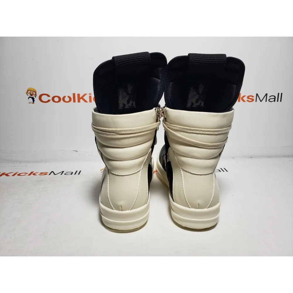 PKGoden RICK OWENS/RO Geobasket Black and White RU02C7894LCGLPO-7511 