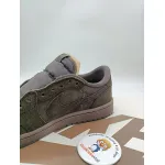 PKGoden Travis Scott x Air Jordan 1 Retro Low OG SP Velvet Brown DM7866-202 