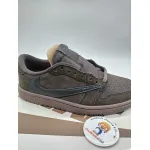 PKGoden Travis Scott x Air Jordan 1 Retro Low OG SP Velvet Brown DM7866-202 