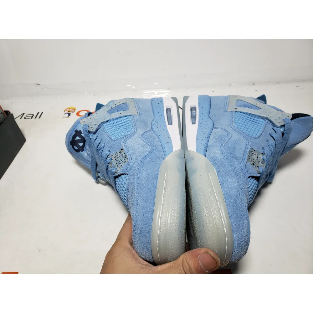PKGoden Air Jordan 4 Retro UNC University Blue,MNJDLS-247