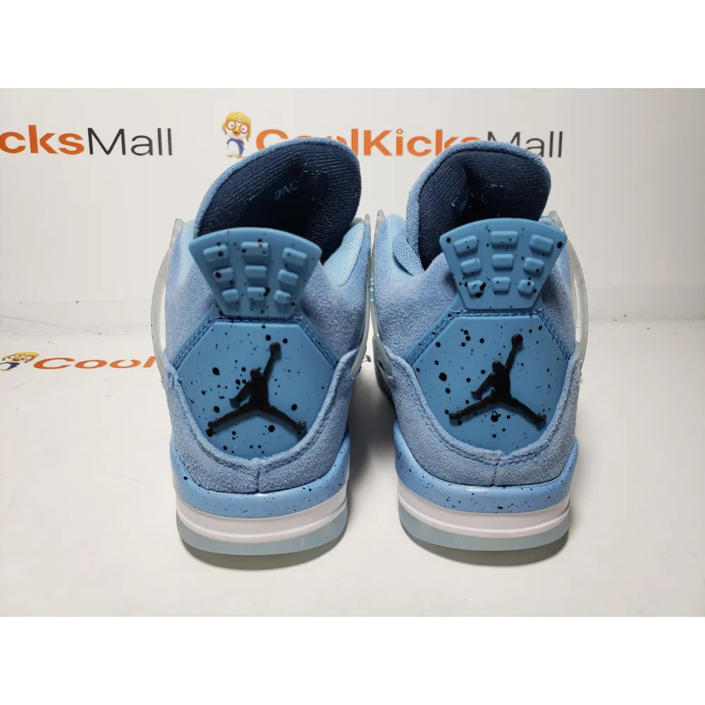 PKGoden Air Jordan 4 Retro UNC University Blue,MNJDLS-247