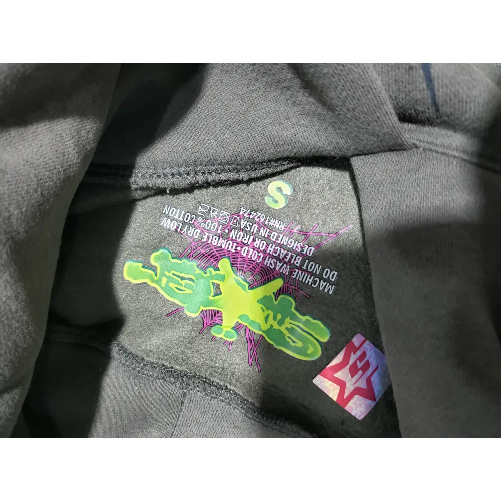 Sp5der Hoodie D3062