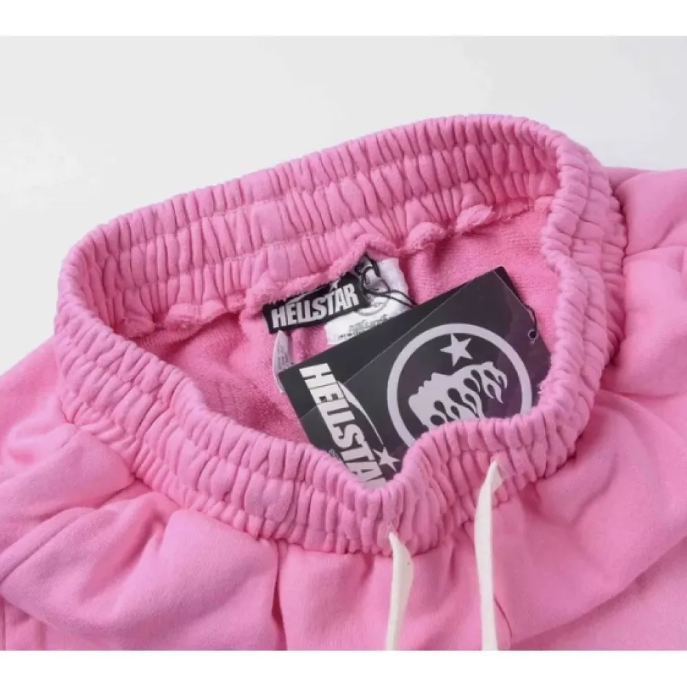 Hellstar casual sports pink Sweatpants 