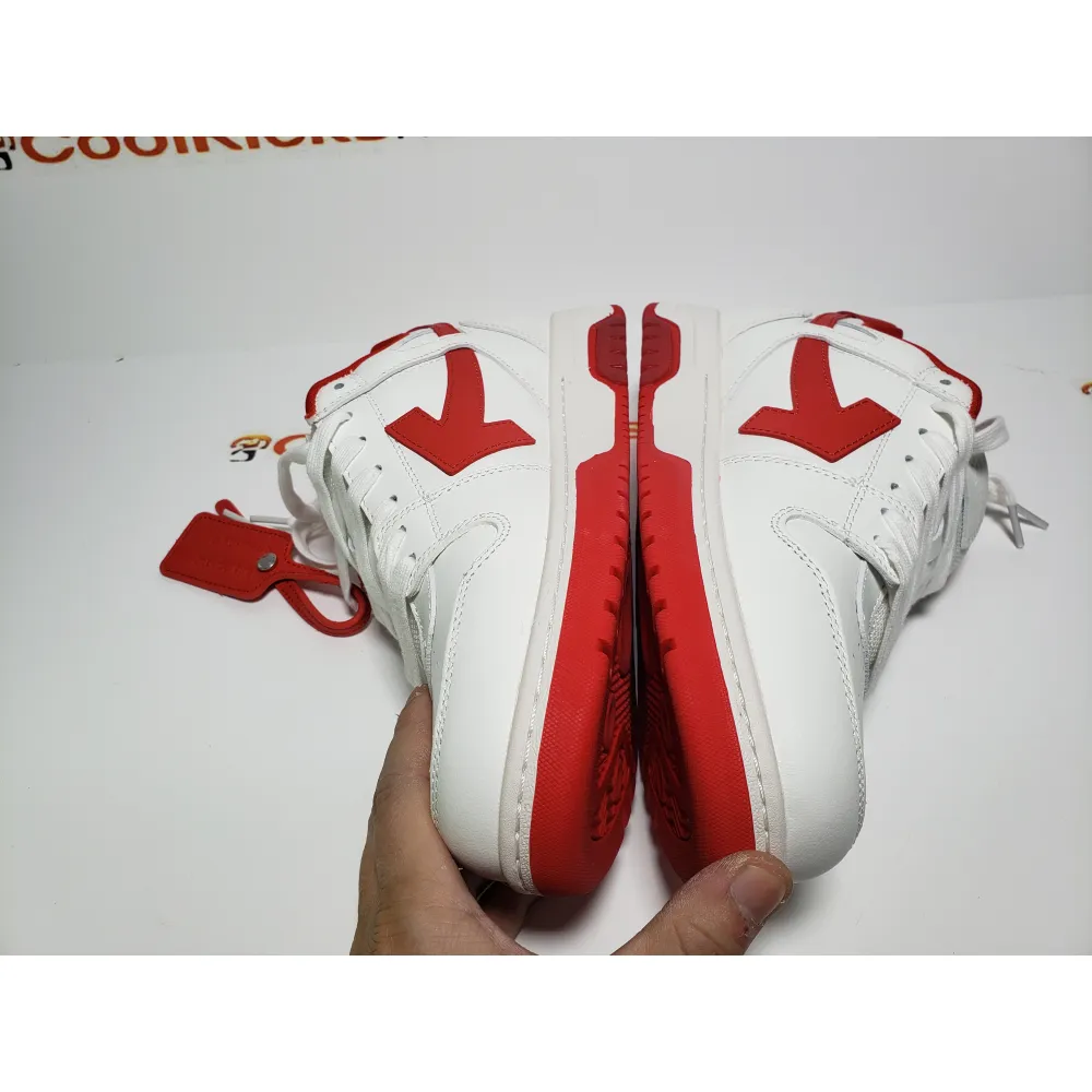PKGoden OFF-WHITE Out Of White White Red OMIA189G 23LEA007 0125