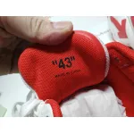 PKGoden OFF-WHITE Out Of White White Red OMIA189G 23LEA007 0125