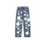 Sp5der Beluga Wash Denim Light Indigo Wash