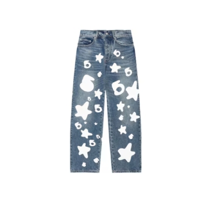 Sp5der Beluga Wash Denim Light Indigo Wash 01