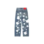 Sp5der Beluga Wash Denim Light Indigo Wash