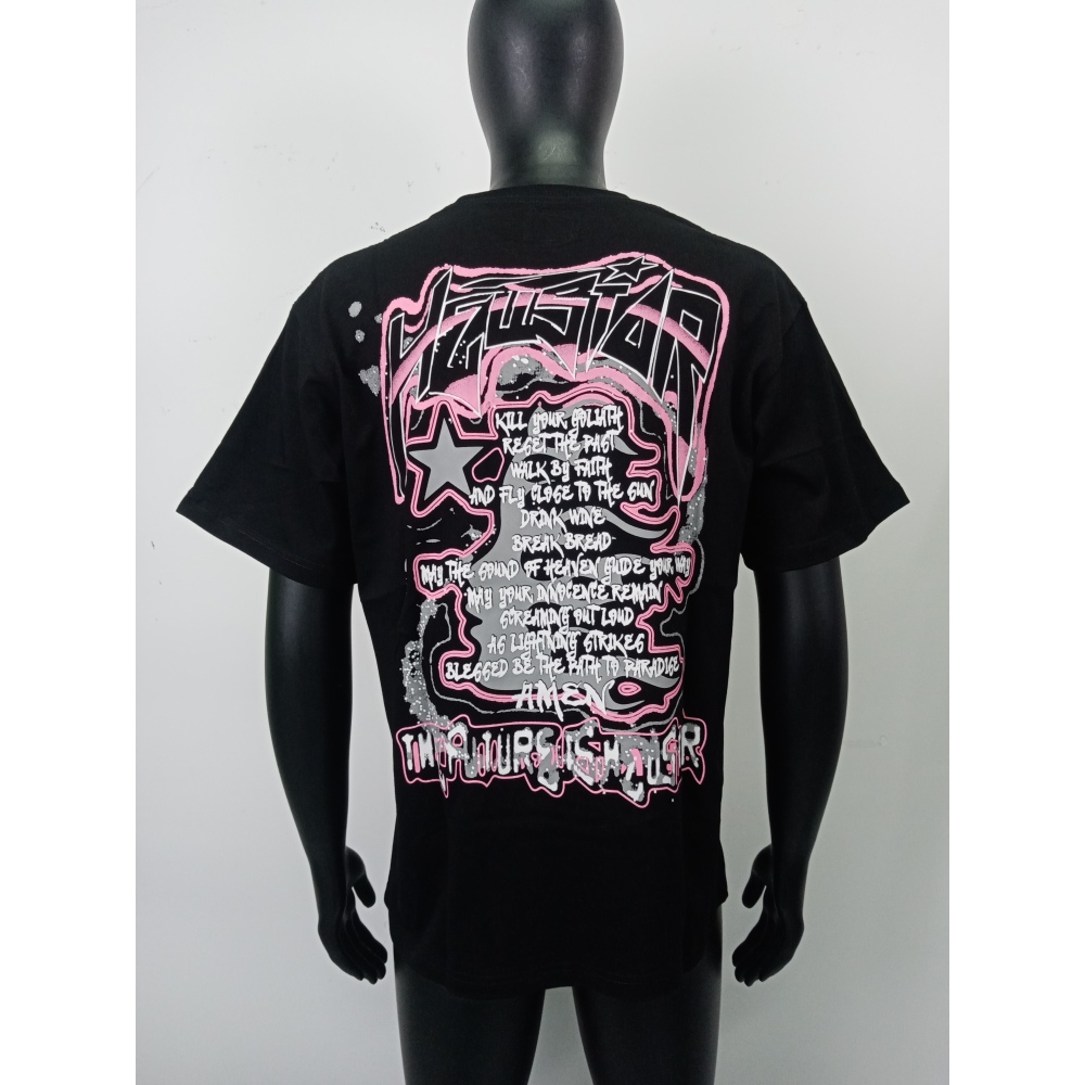 Hellstar The Future T-Shirt Black/Pink
