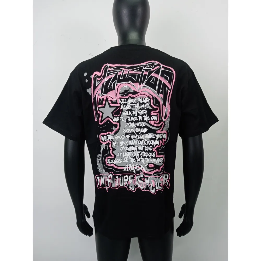 Hellstar The Future T-Shirt Black/Pink