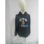 BAPE ape head logo color print hoodie