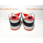 Coolkicks PKGoden SB Dunk Low Infrared Orange Label,CD2563-004