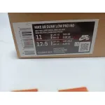 Coolkicks PKGoden SB Dunk Low Infrared Orange Label,CD2563-004