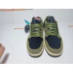 Special Sale Travis Scott x Air Jordan 1 Low GET "Black Olive"  DM7866-002