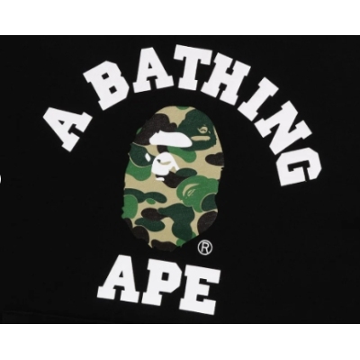 BAPE ABC CAMO COLLEGE ORGANIC COTTON PULLOVER HOODIE 02