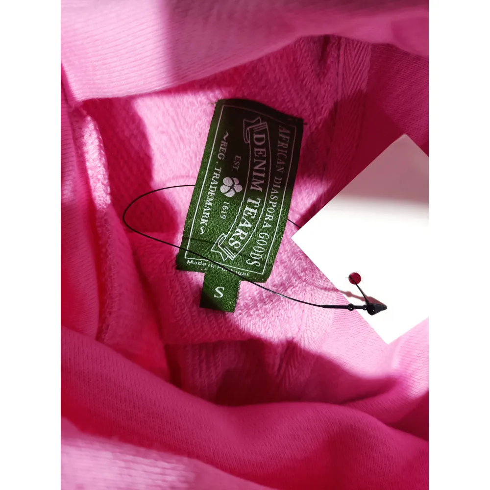 Denim Tears hoodie Pink