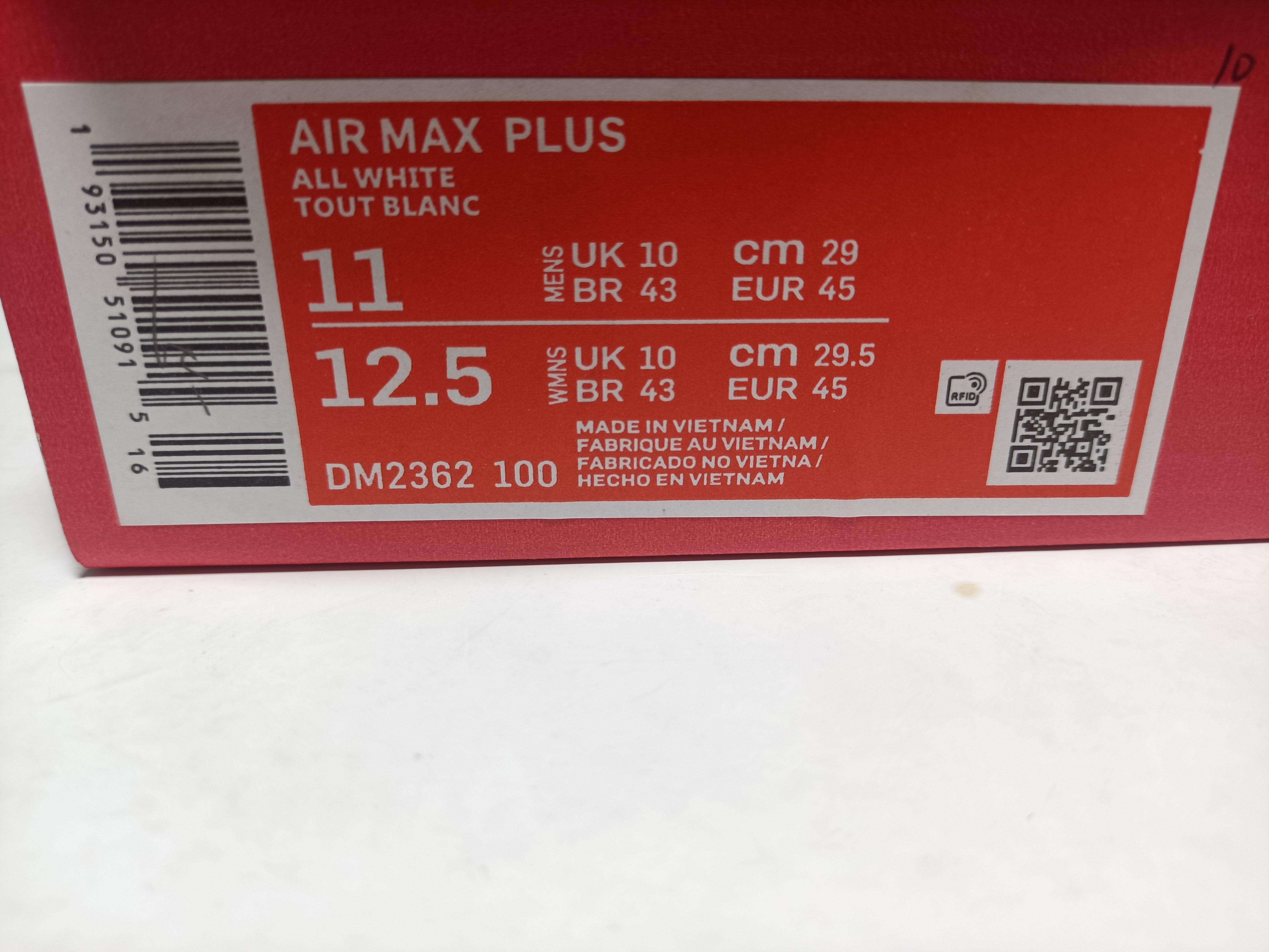 G5 Air Max Plus Black Volt Glow, AJ2013-001