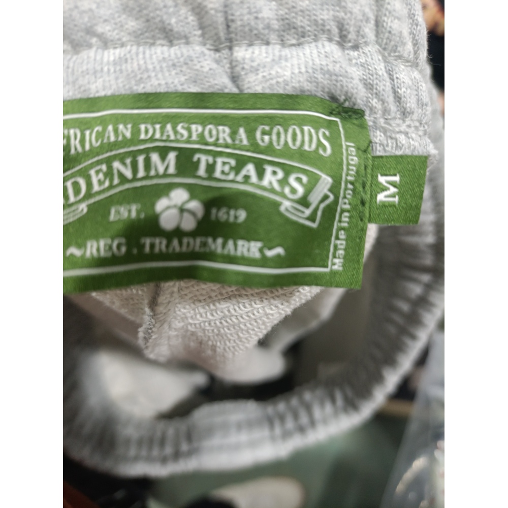 Denim Tears pants Grey White