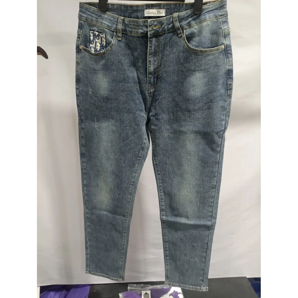 Dior classic monogram pocket Jeans