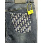 Dior classic monogram pocket Jeans