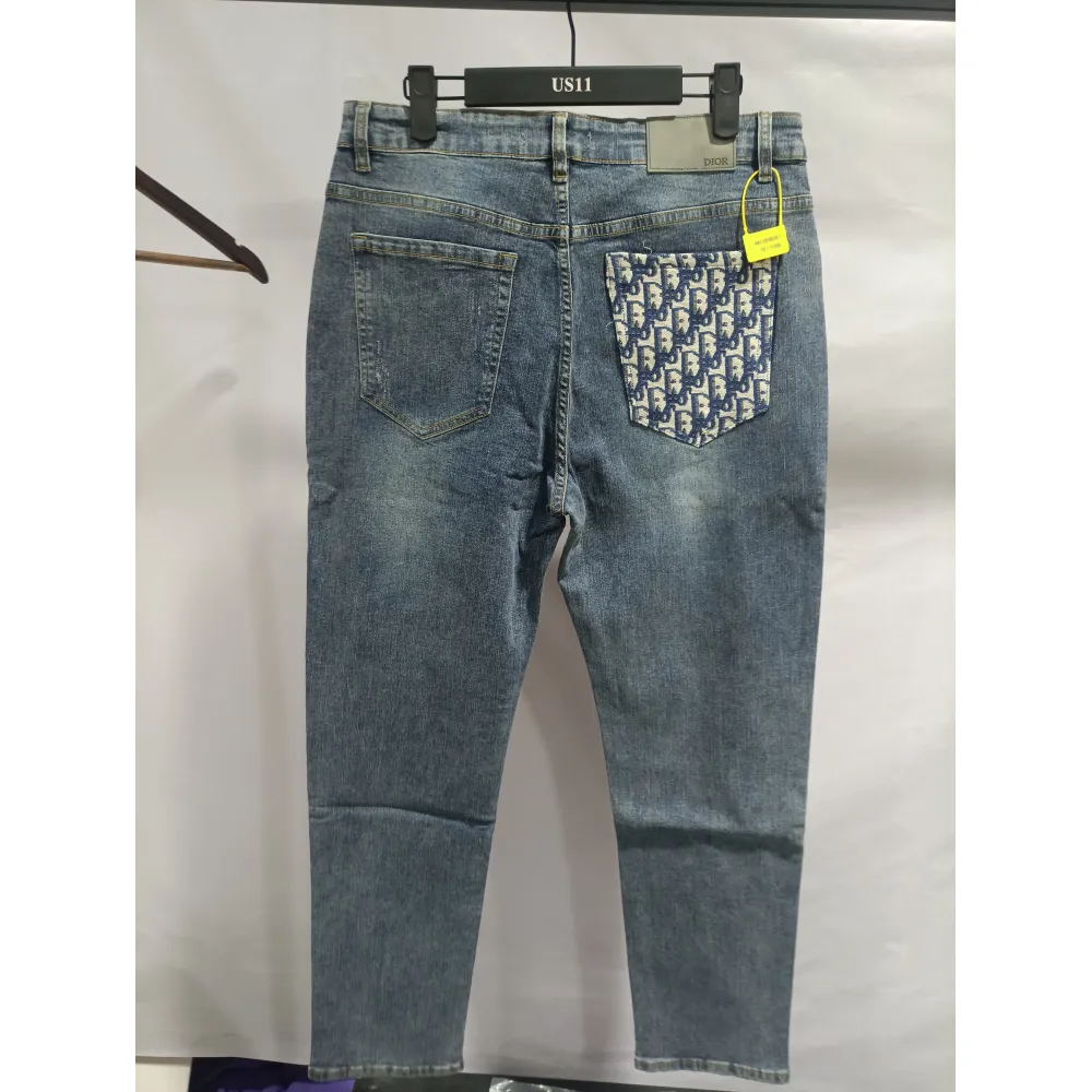 Dior classic monogram pocket Jeans