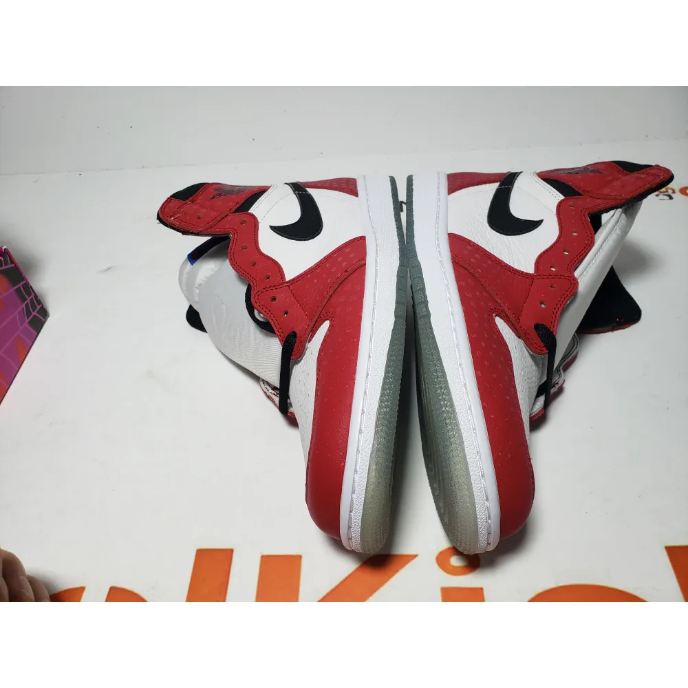 GET Air Jordan 1 Retro High Spider Man Origin Story