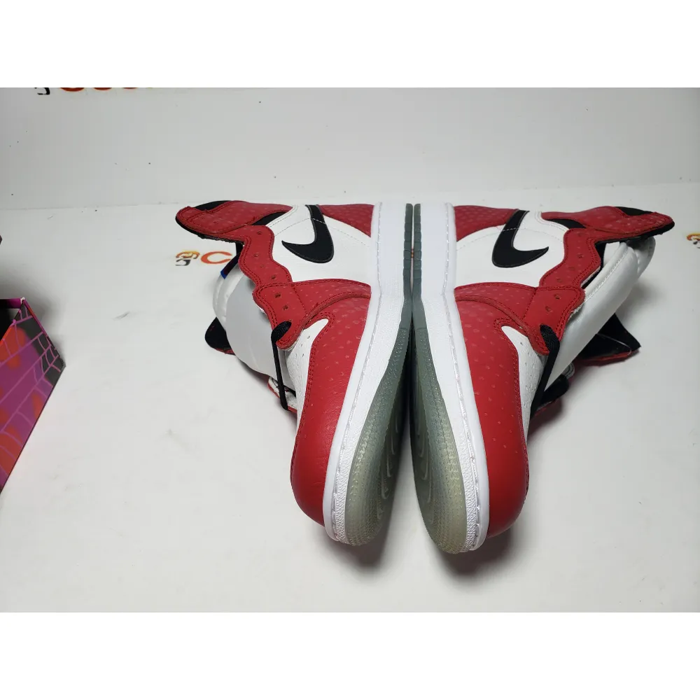 GET Air Jordan 1 Retro High Spider Man Origin Story