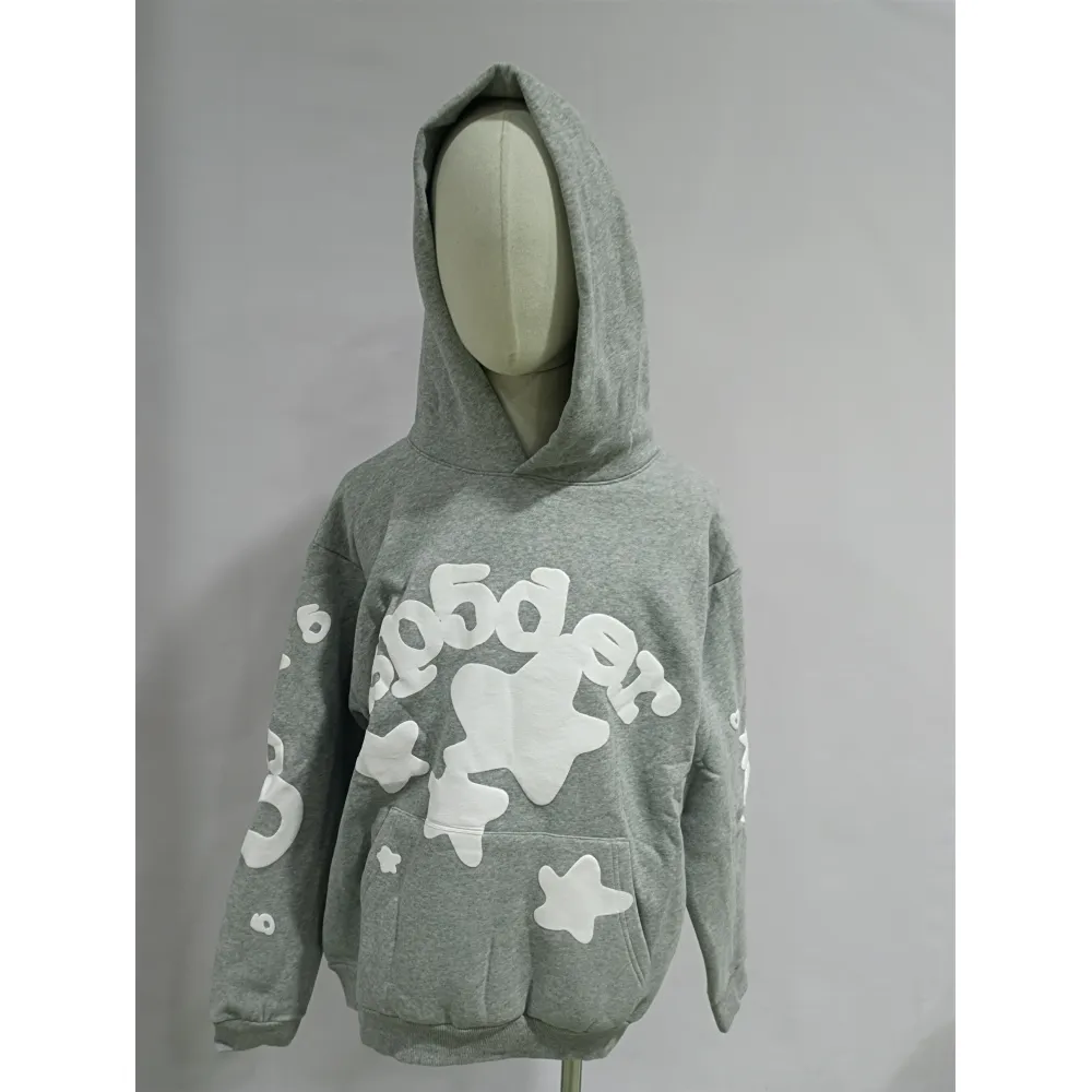 Sp5der Beluga Hoodie Gray