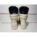  💖Free shipping💖 PKGoden RICK OWENS/RO Geobasket Black and White RU02C7894LCGLPO-7511 