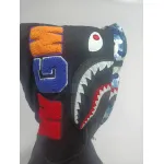 BAPE ABC Camo Shark Wide Fit Full Zip Double Hoodie Navy