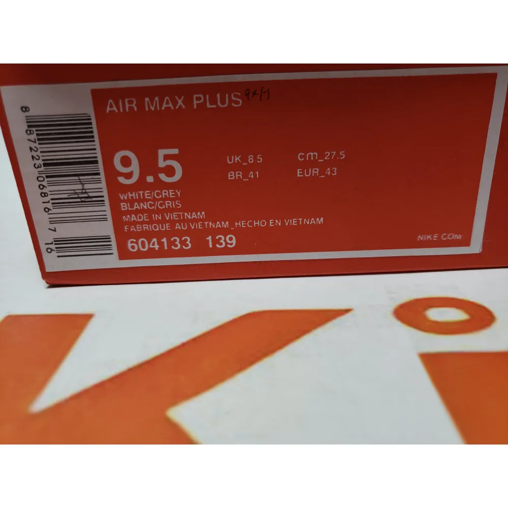 G5 Air Max Plus White,604133-139