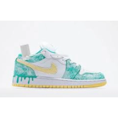 Cool Kicks website | GET Air Jordan 1 Low Paint Drip Mint,CW7104-602 01