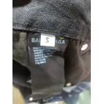 Balenciaga BLCG 24SS black and blue patchwork ripped denim Jeans