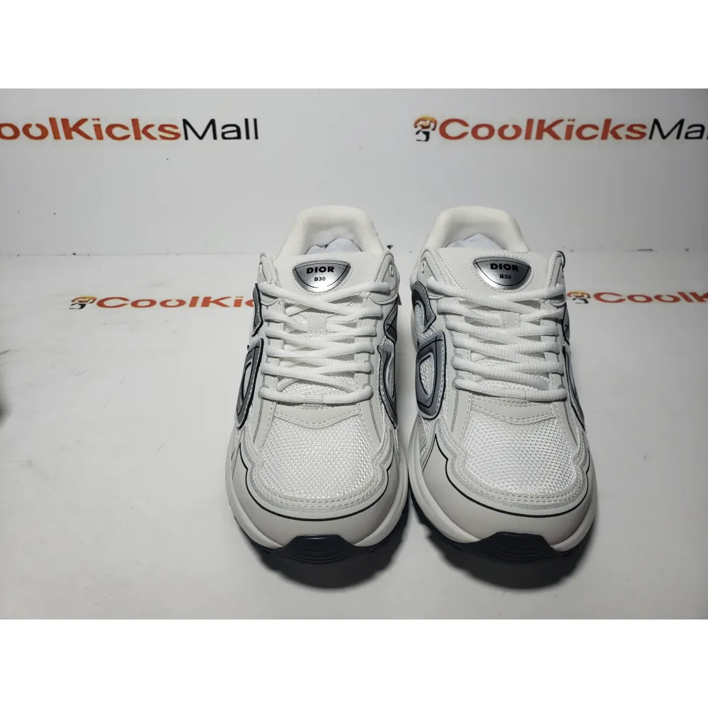 Flash Sale| PKGoden Dior B30 Light Grey Sneakers White,3SN279ZND-H000