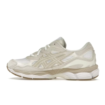 GET ASICS Gel-NYC White Feather Grey,1203A663-102 01