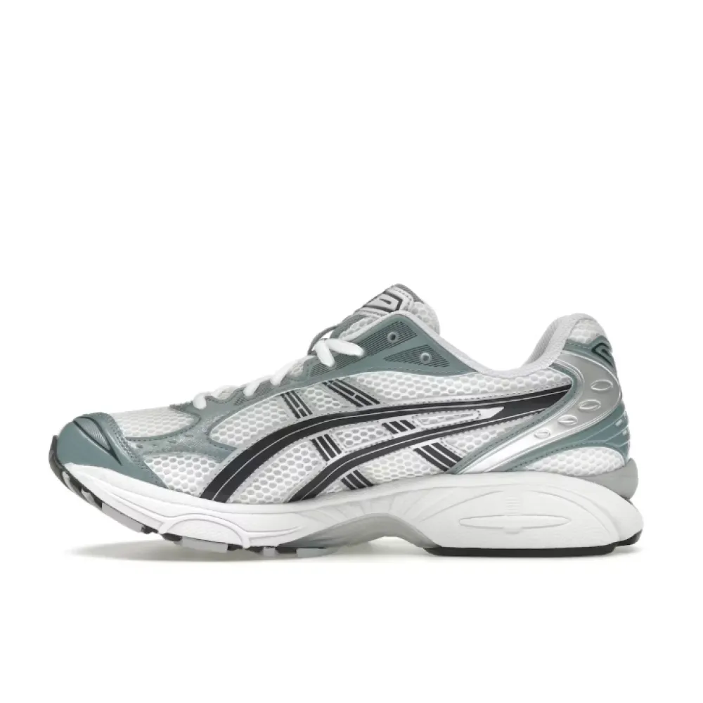 GET ASICS Gel-Kayano 14 White Fjord Grey 1203A537-106