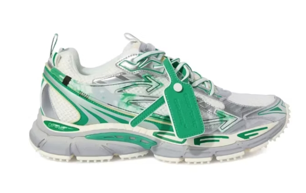 PKGoden OFF-WHITE Be Right Back Silver Turquoise OMIA295S25 FAB00 47243