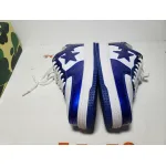 Special Sale A Bathing Ape Bape Sta Low Blue and White Mirror Finish 1170-191-022
