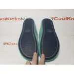 PKGoden Dark Green long hair calfskin Fussbett sabot Marni Slides