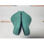 PKGoden Dark Green long hair calfskin Fussbett sabot Marni Slides