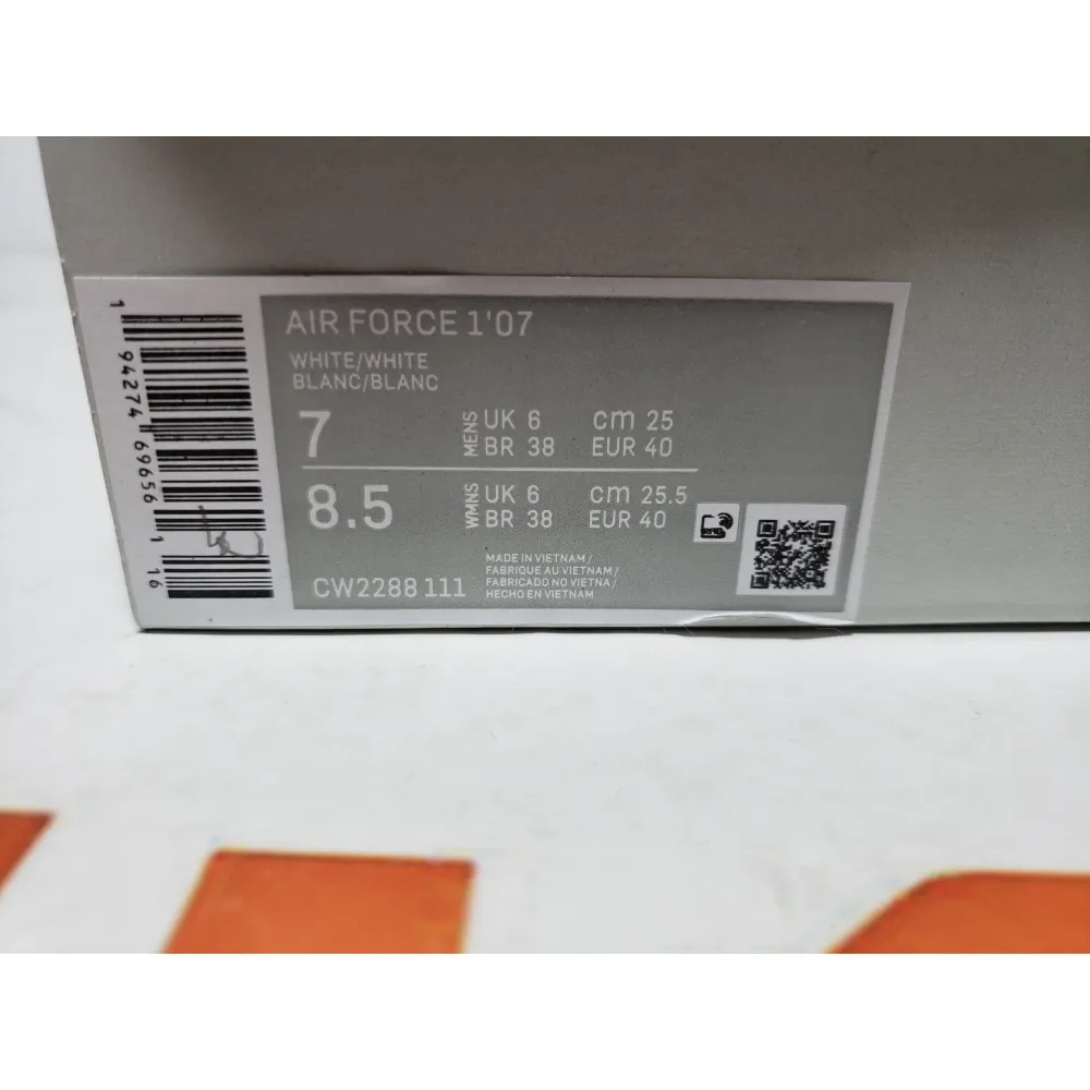GET Air Force 1 Rope LacesTriple White