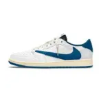 PKGoden Air Jordan 1 Retro Low OG SP Fragment x Travis Scott Sail Military Blue DM7866-104