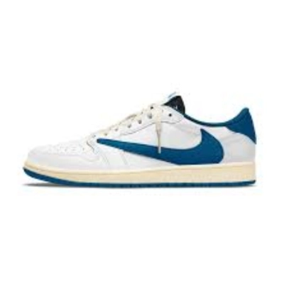 PKGoden Air Jordan 1 Retro Low OG SP Fragment x Travis Scott Sail Military Blue DM7866-104 01