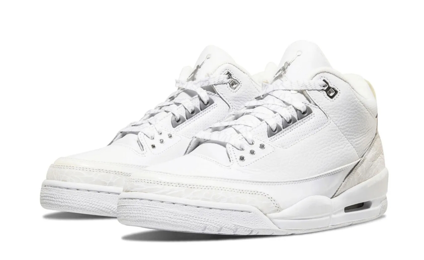 PKGoden Air Jordan 3 Retro Pure Money(White Cat)  CT8532-111
