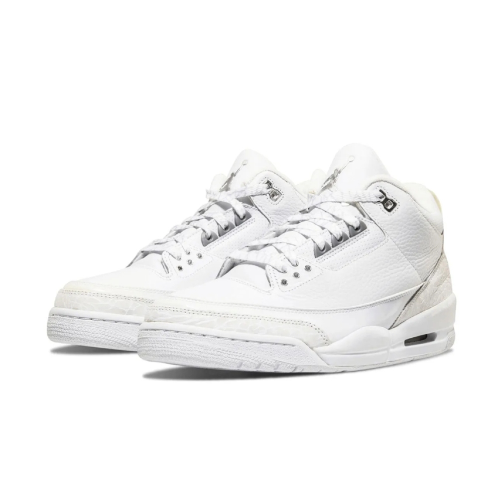 PKGoden Air Jordan 3 Retro Pure Money(White Cat)  CT8532-111