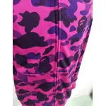 BAPE Color Camo Shark Full Zip Hoodie Purple