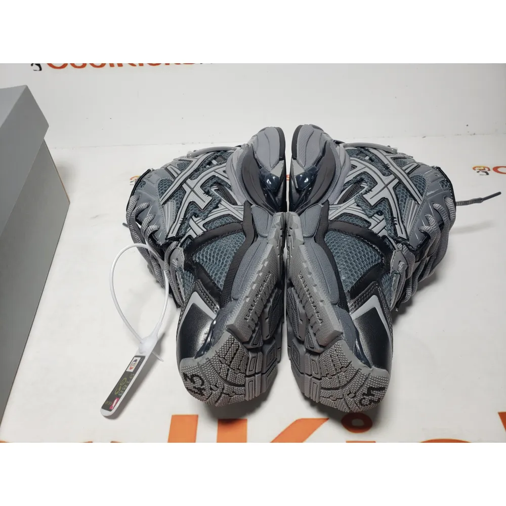 PKGoden Balenciaga 7th Runner All Black Gray 677402 W3RB2 1515