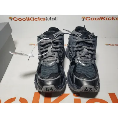 PKGoden Balenciaga 7th Runner All Black Gray 677402 W3RB2 1515 02