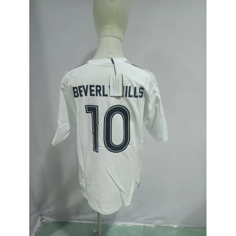 Balenciaga joint Manchester United football embroidered T-Shirts White