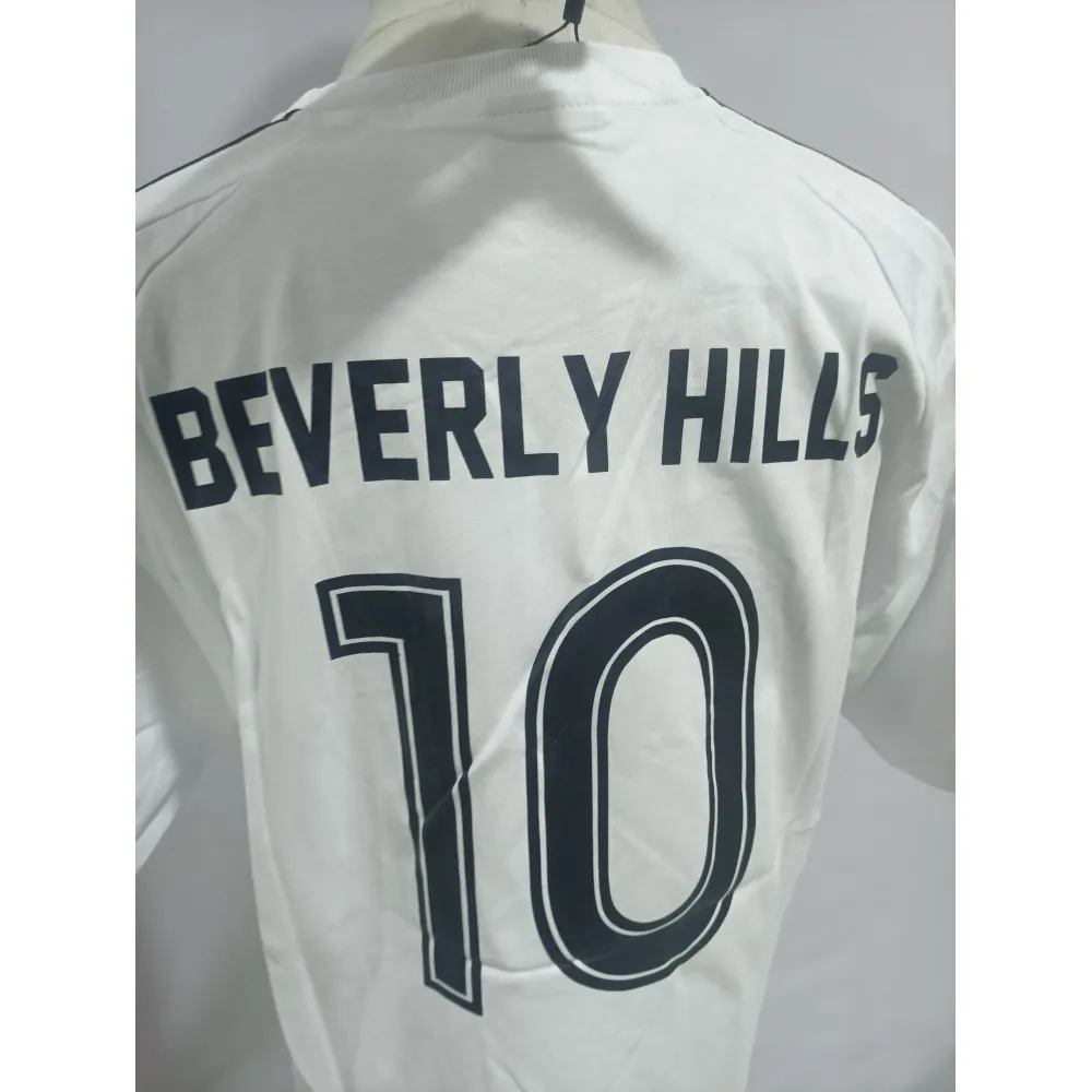 Balenciaga joint Manchester United football embroidered T-Shirts White